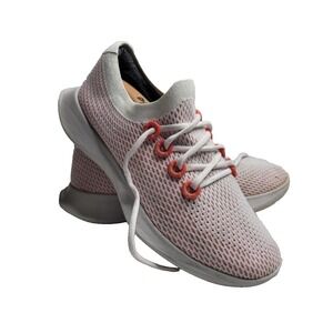 Allbirds Tree Dasher Women's 10 Running Shoes White/Orange Sneakers